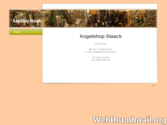 angelshop-staack.de website preview