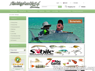 fishingtackle24.de website preview