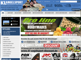 kl-angelsport.de website preview