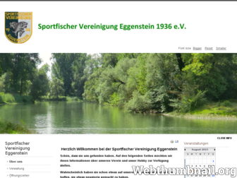 angelverein-eggenstein.de website preview