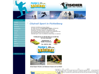 fischer-skiverleih.de website preview