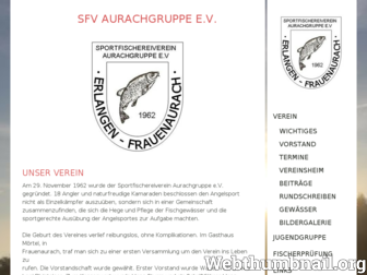 sfv-aurachgruppe.de website preview