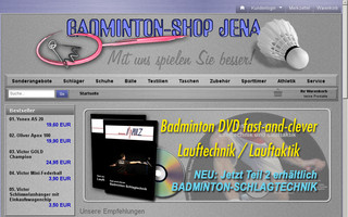 badminton-shop-jena.de website preview