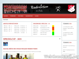 erda-badminton.de website preview