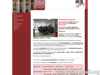 mbsports-online.de website preview