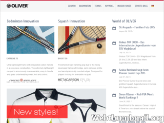 oliver-sport.de website preview