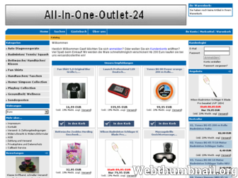 all-in-one-outlet-24.de website preview