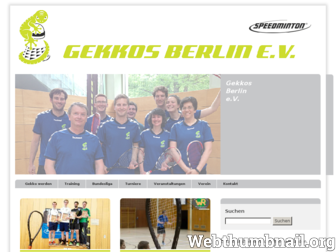 gekkos-berlin.de website preview