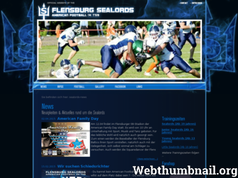 football-flensburg.de website preview