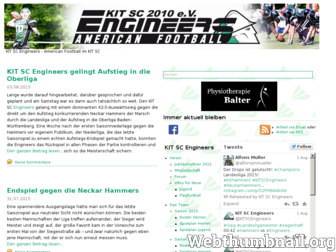 kitsc-engineers.de website preview