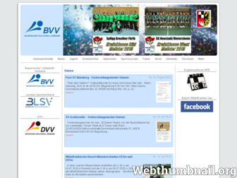 mfr.bvv.volley.de website preview