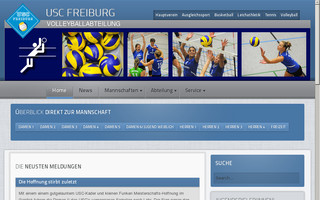 volleyball-freiburg.de website preview