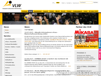 vlw-online.de website preview