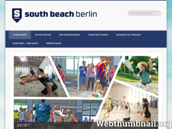 southbeachberlin.de website preview