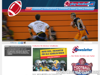 play-football.at website preview