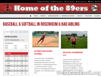 89ers.org website preview