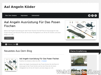 aal-angeln-koeder.de website preview