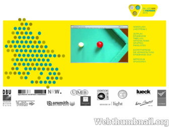 viersen.billiard-worldchampionship.org website preview