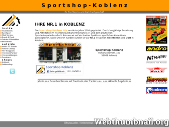 sportshop-koblenz.de website preview