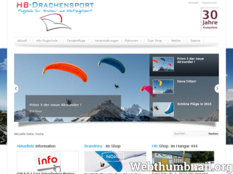 hb-drachensport.com website preview