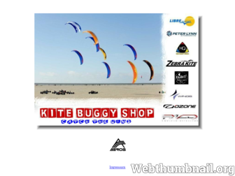 kite-buggy-shop.de website preview