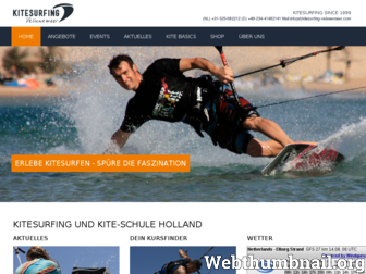 kitesurfing-veluwemeer.com website preview