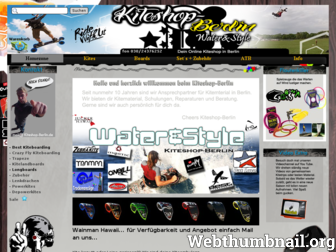 kiteshop-berlin.de website preview