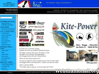 kite-power-shop.de website preview