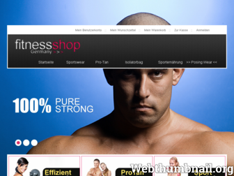 fitness-shop-germany.de website preview