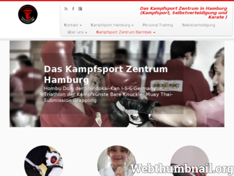 kampfsport-selbstverteidigung-hamburg.de website preview