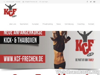 kcf-frechen.com website preview