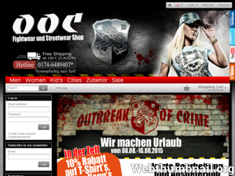 outbreak-of-crime.de website preview