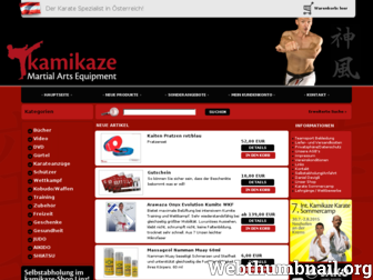 kamikaze.at website preview