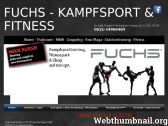 ludwigshafen-kampfsport.com website preview
