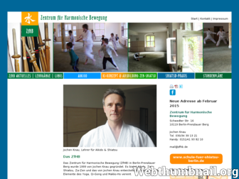 aikido-zenshiatsu.de website preview