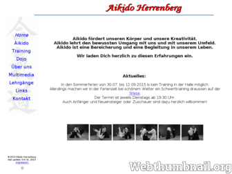 aikido-herrenberg.de website preview