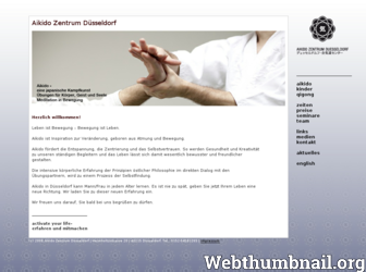 aikido-zentrum.net website preview