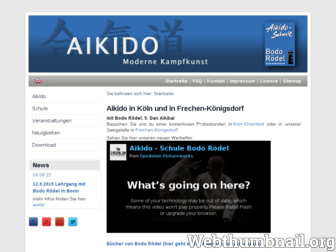 aikido-schule.de website preview