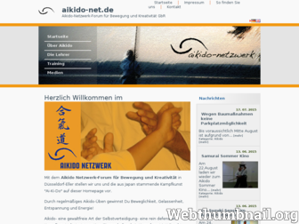 aikido-net.de website preview