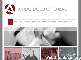 aikido-dojo-offenbach.de website preview