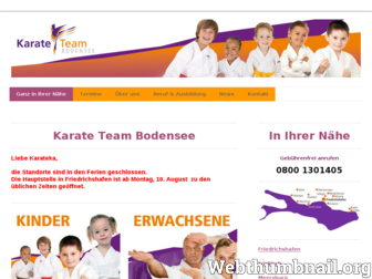 karate-team.de website preview