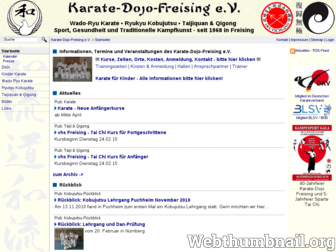 karate-freising.de website preview