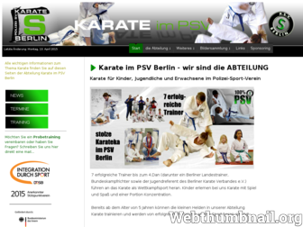 karate-im-psv.de website preview