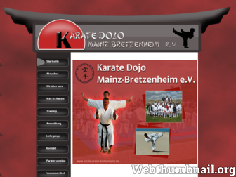 karate-mainz-bretzenheim.de website preview