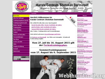 karate-darmstadt.de website preview