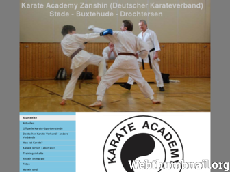 karate-in-stade.jimdo.com website preview