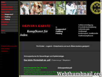 karate-wiendl.de website preview