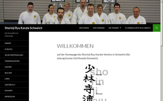 karate-schweich.de website preview