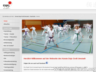 karate-dojo-gross-umstadt.de website preview