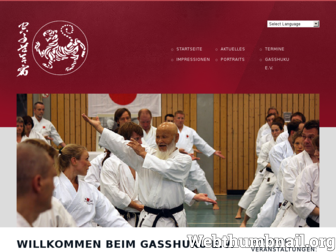 karate-gasshuku.de website preview